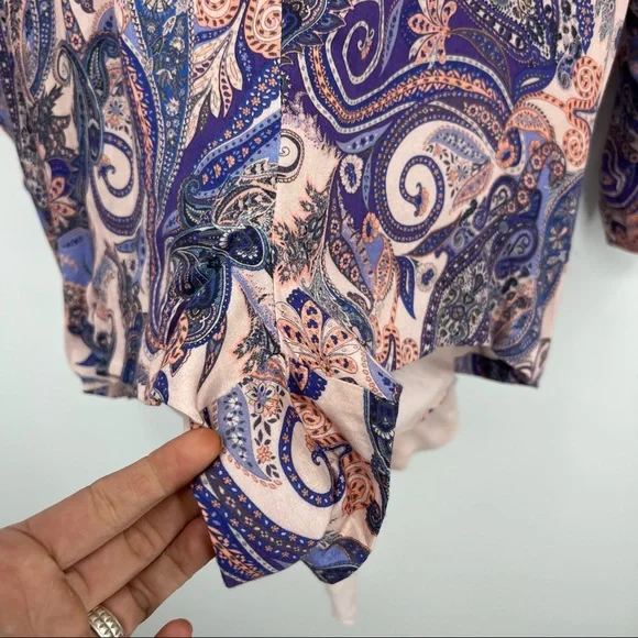 The Jetset Diaries Paisley Fortune Teller  Romper XS - Picture 3 of 10